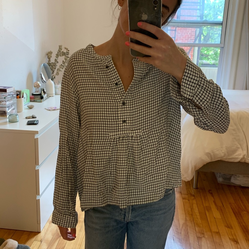 Button up top